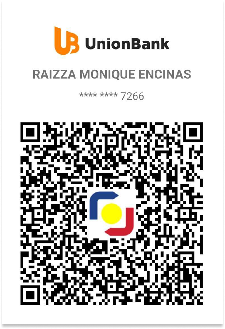 Raizza’s UnionBank QR Ph payment code